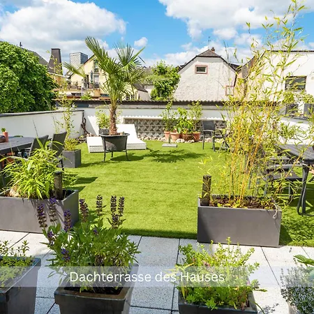 Bambuszimmer Mit Grossem Dachgarten Im Gaestehaus Graf-schmelzer * トリッテンハイム