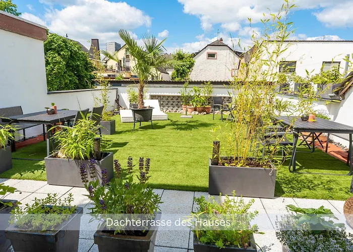 Bambuszimmer Mit Grossem Dachgarten Im Gaestehaus Graf-schmelzer * Trittenheim